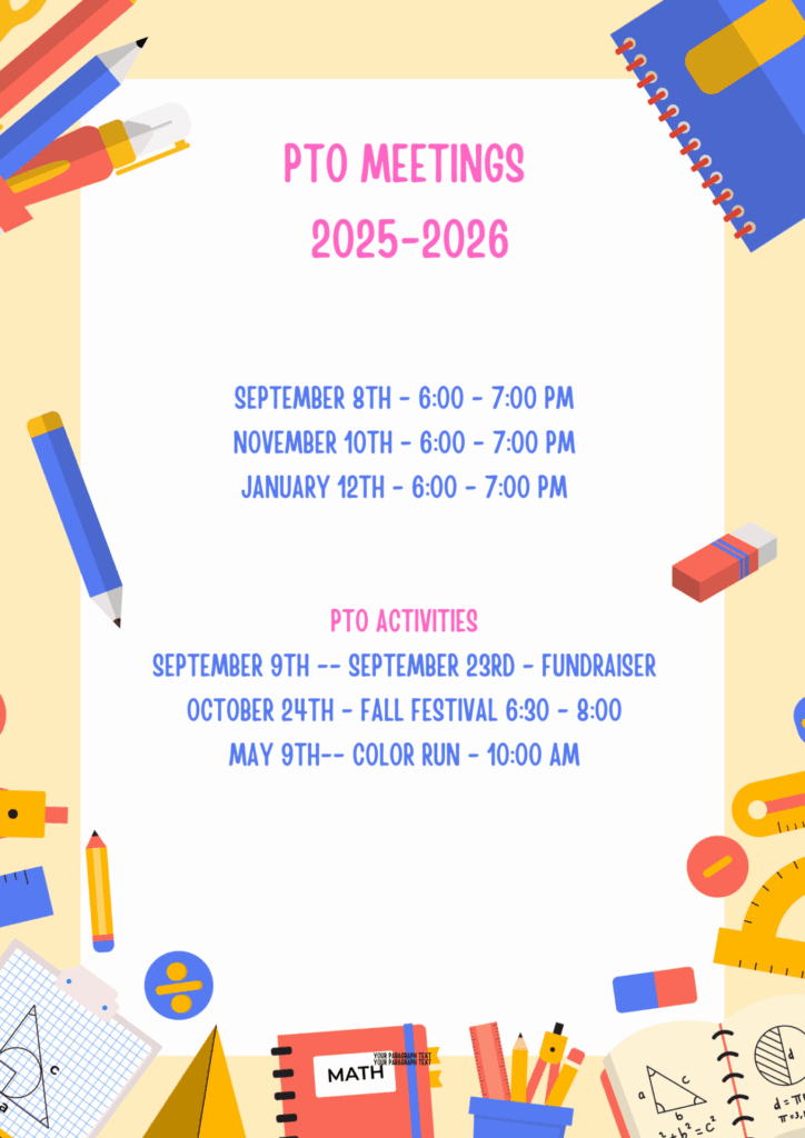 PTO 2025 Flier